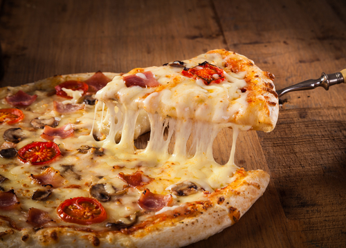 Pizza 4 quesos